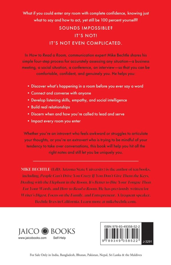 Room Easy. Read Buy How to Read a Room by Mike Bechtle online - Jaico Publishing House