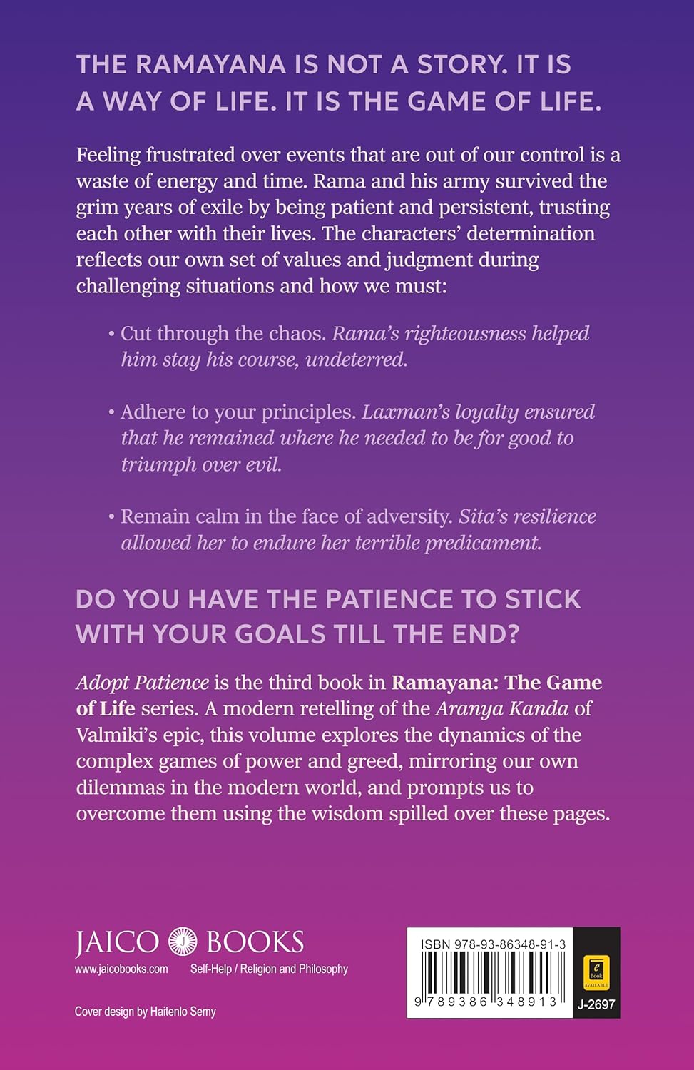 Ramayana: The Game of Life – Book 3: Adopt Patience - Image 2